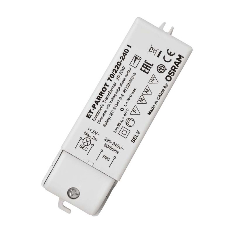 RENDL RENDL TRAFO 20-70W 12V AC DIMM 12V 70W G13002