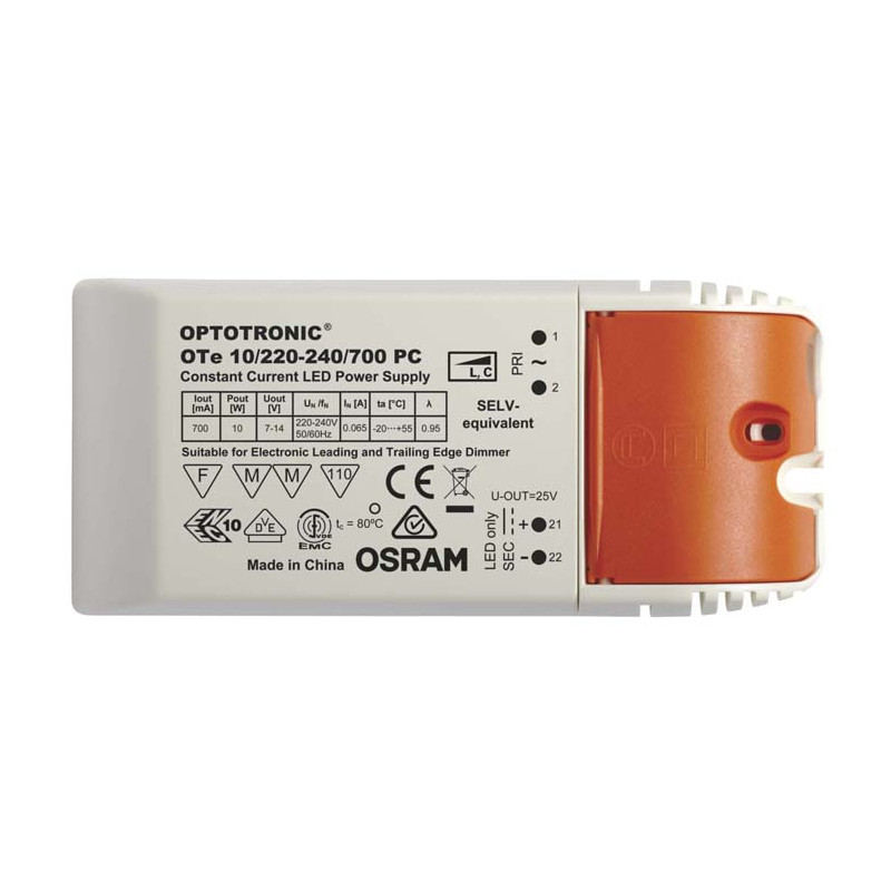 RENDL RENDL DRIVER LED 3x3W DIMM 700mA 10W G13009