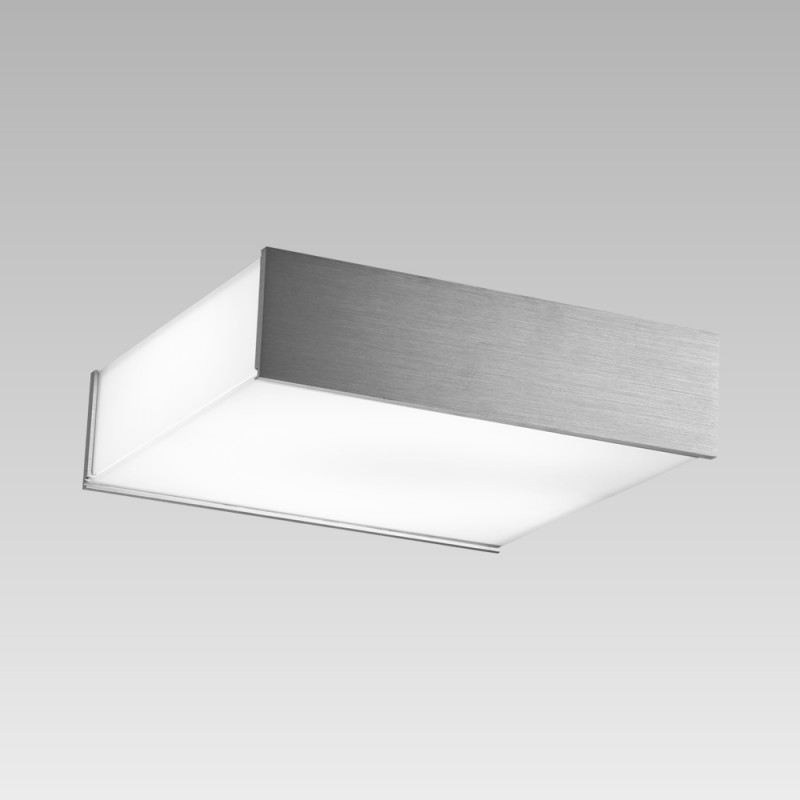 PREZENT CUBEO 3xE27/60W, ALUMINIUM/WHITE