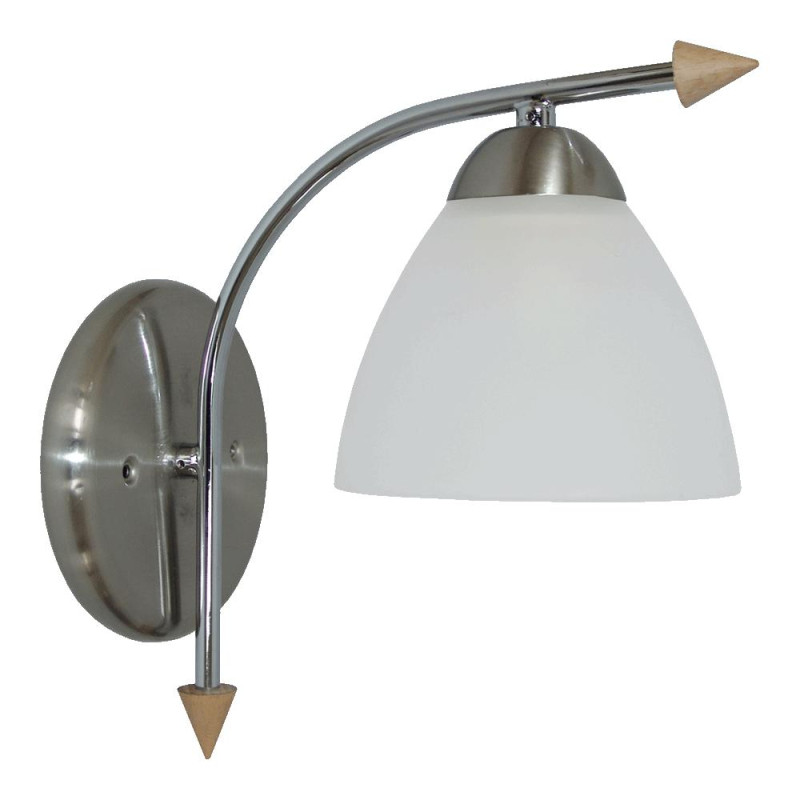 PREZENT RIALTO I. 1xE27/60W, NS/WOOD/WHITE, WALL