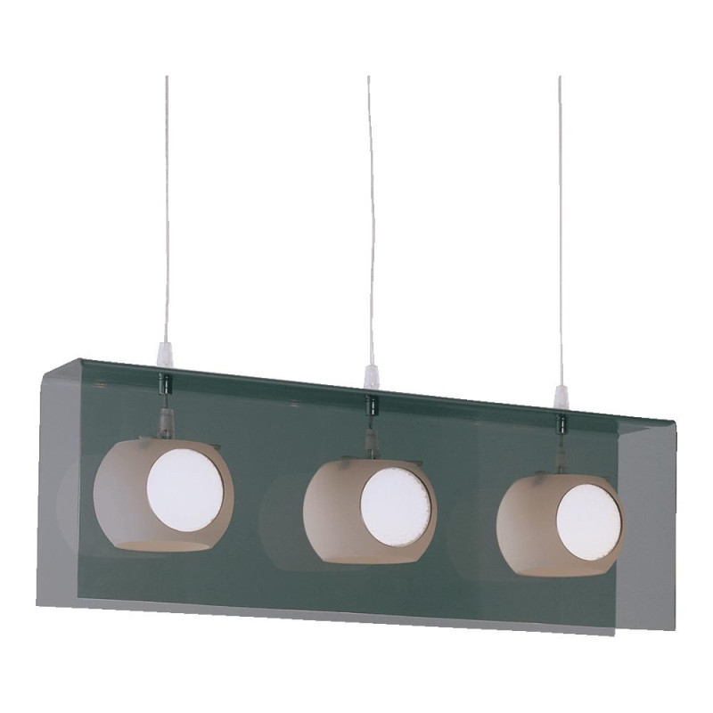 LUXERA FEDRA 3xG9/40W, TRANSPARENT SMOKE