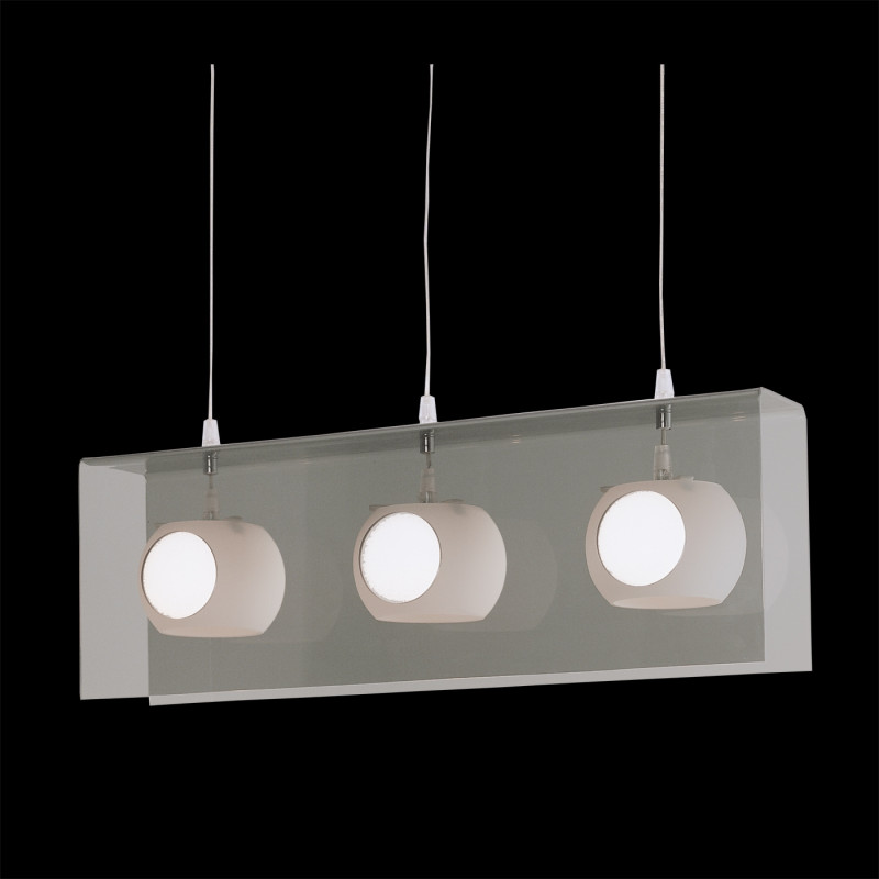 LUXERA FEDRA 3xG9/40W, TRANSPARENT