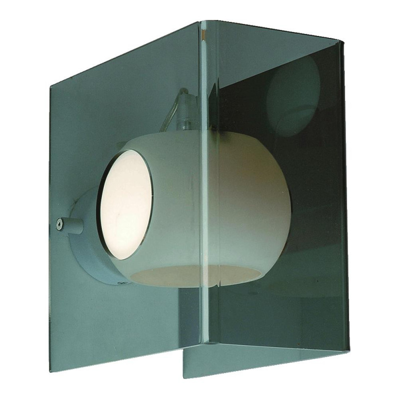 LUXERA FEDRA 1XG9/40W,TRANSPARENT SMOKE, WALL