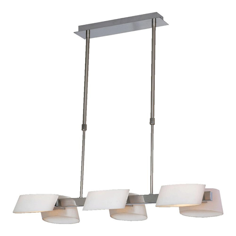 LUXERA AWAYA 6xG9/33W CHROME/WHITE OPAL