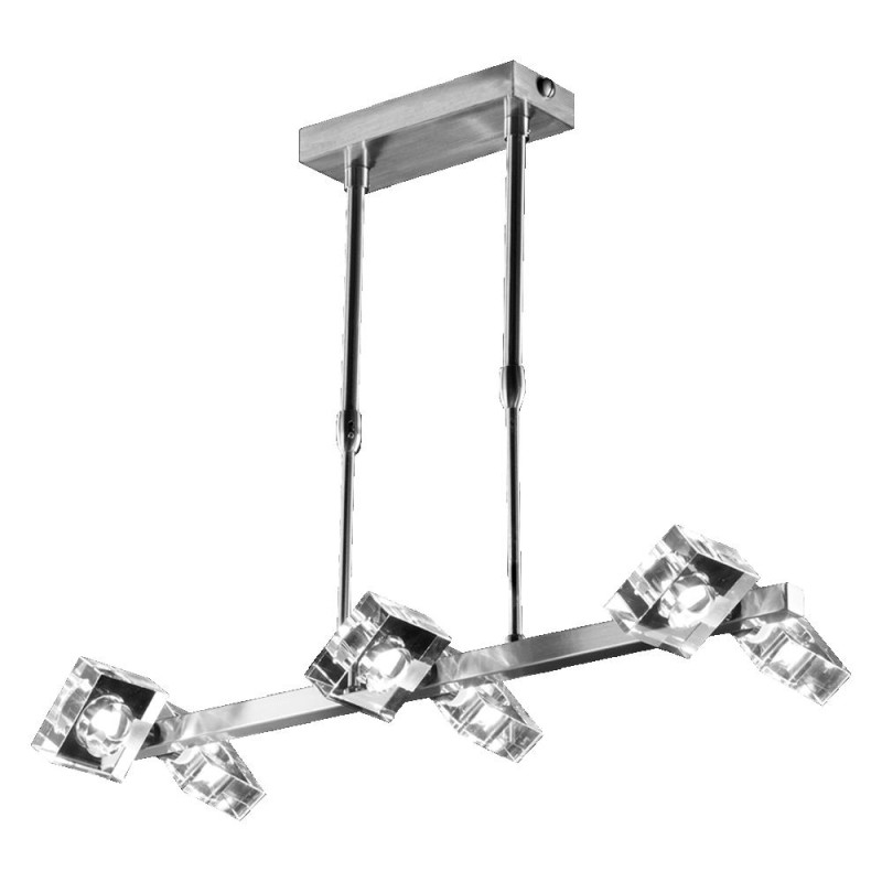 LUXERA INUA 6xG9/33W, NICKEL SATIN
