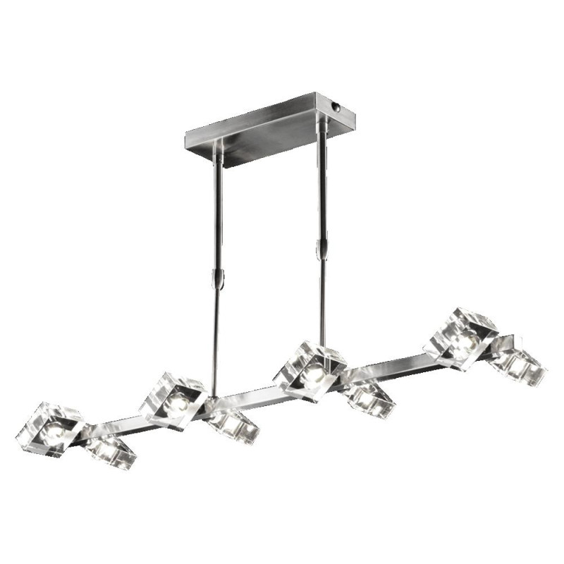 LUXERA INUA 8xG9/40W, NICKEL SATIN