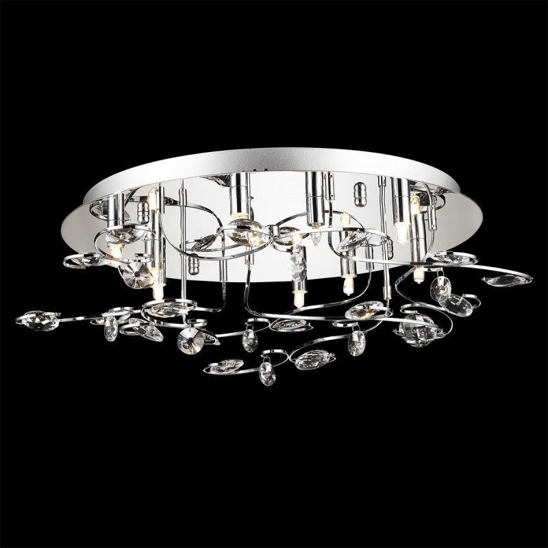 LUXERA CRYSTAL 9xG9/40W, CHROME