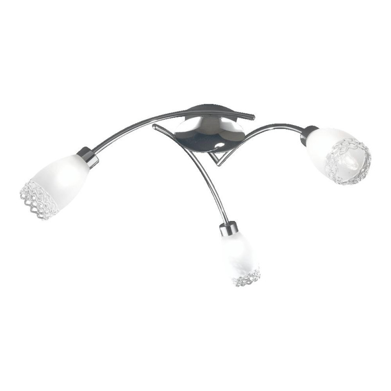 PREZENT OFRA 3xG9/40W, CHROME/MAT/CLEAR