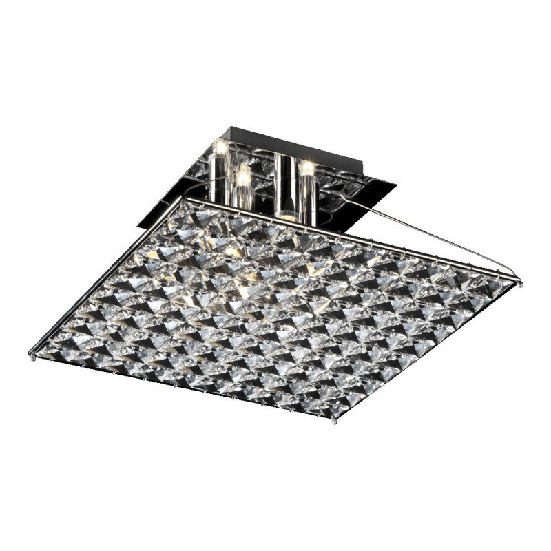 LUXERA PAPIRA 4xG9/40W, CHROME/CLEAR