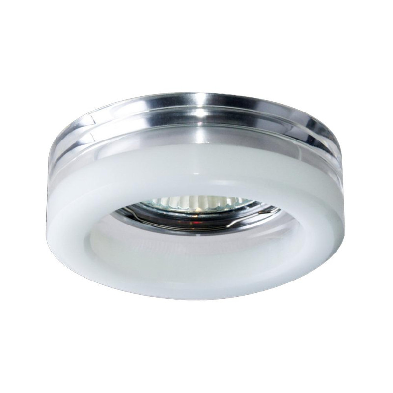 EMITHOR DOWNLIGHT 1xGU10/50W,CLEAR/WHITE CRYST.