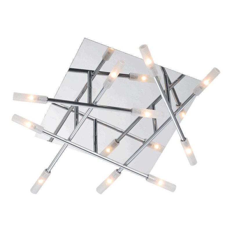 LUXERA PASSADENA  FLAT 10xG4/20W,CHROME