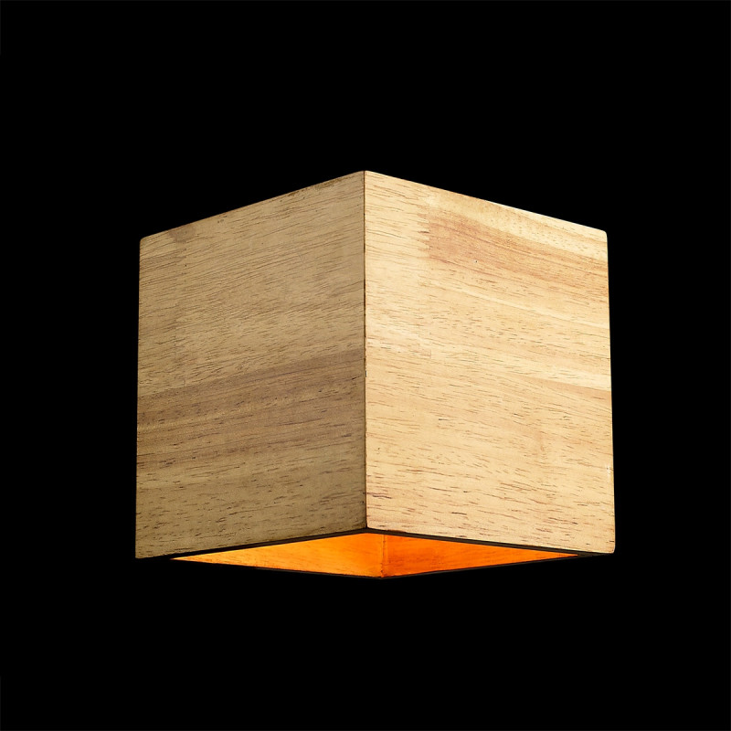 LUXERA SELENE 1xE14/40W, LIGHT WOOD