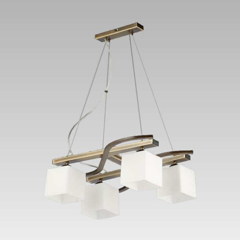 PREZENT KAJA 4xE27, ANTIQUE BRASS SATIN