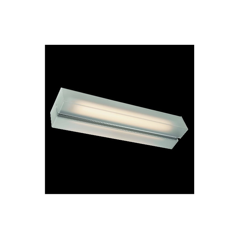 LUXERA WINS/650/AP 2xT5/24W, TRANSPARENT/CHROME