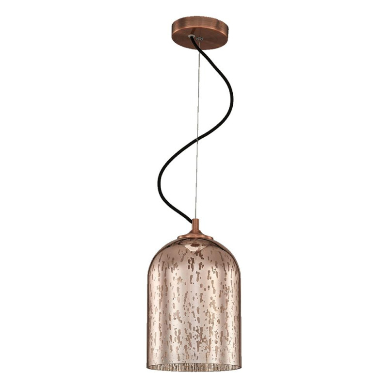 LUXERA MERCURY 1xE27/60W,D250, COPPER