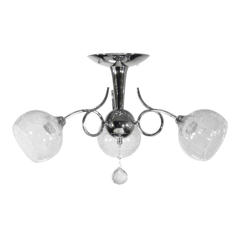 PREZENT BERN 3xE27/60W, CHROME, CEILING