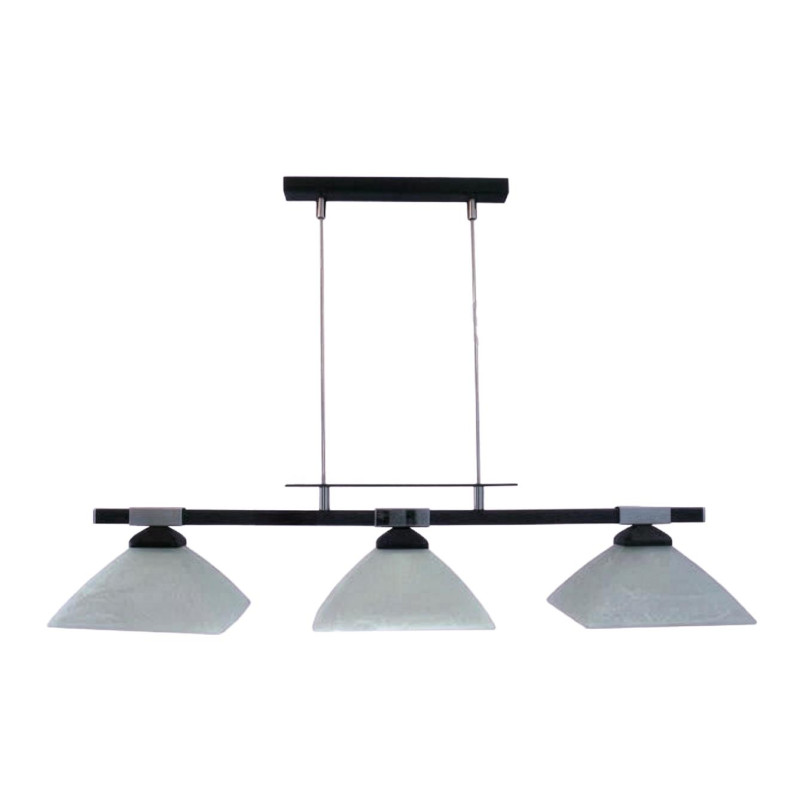 PREZENT KING,3xE27/60W,PENDANT, BLACK/WHITE