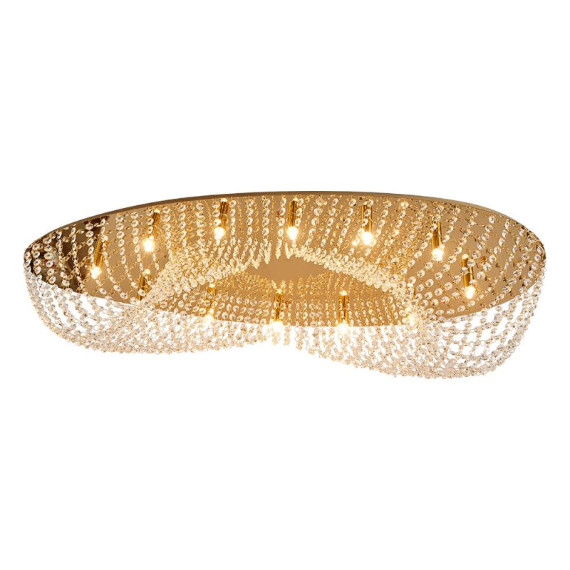 LUXERA ELIPTHON 12xG9/33W, GOLD/CLEAR