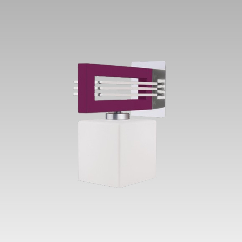 PREZENT SANGA 1xE14/60W, PURPLE, WALL