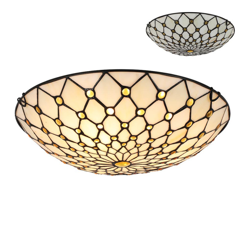 PREZENT TIFFANY XXV. 3xE27/40W, CEILING