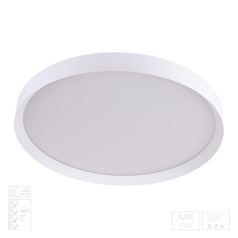 LUXERA MAYSA LED/72W,3000-6000K, WHITE