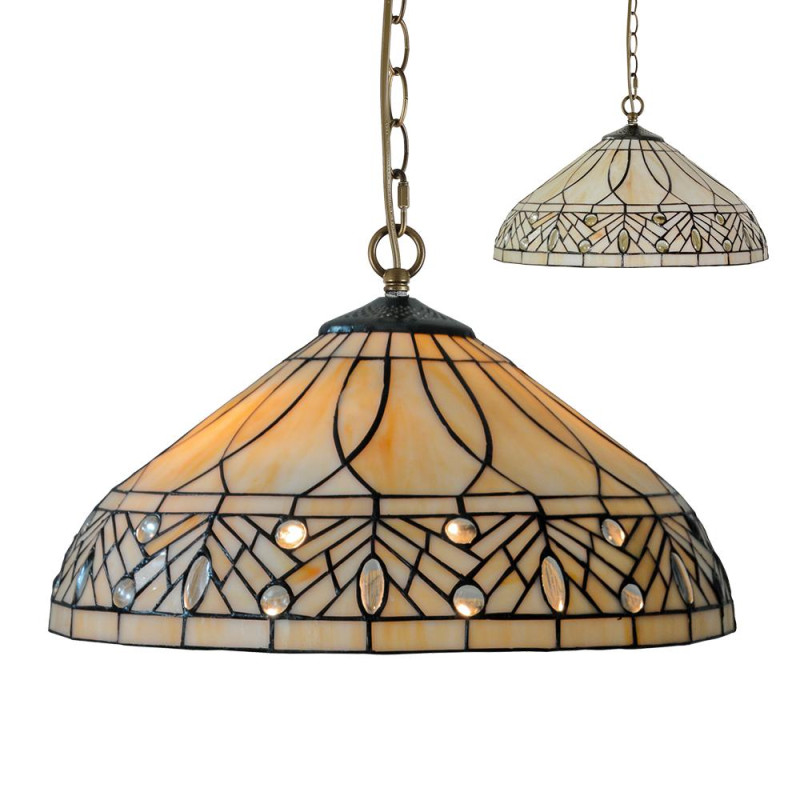 PREZENT TIFFANY XXIV. 2xE27/60W, PENDANT