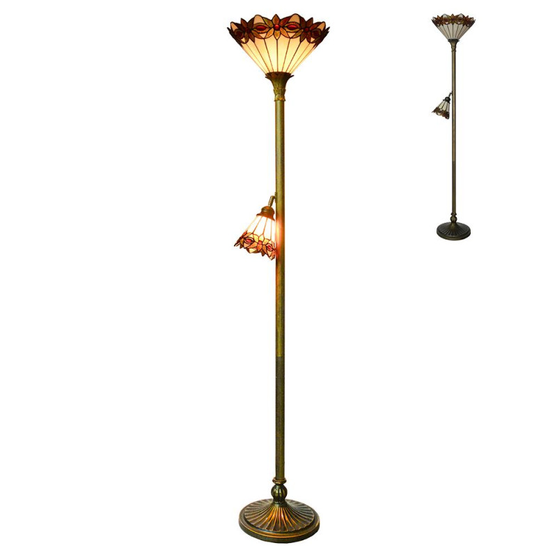 PREZENT TIFFANY XXVIII.1xE27/60W,1xE14/25W,FLOOR