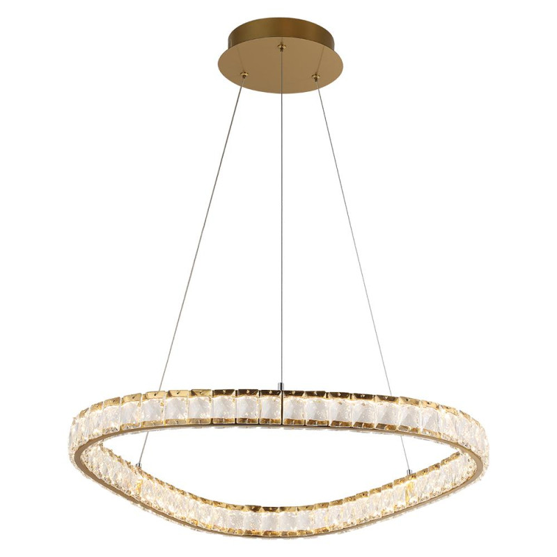 LUXERA MIST LED/43W,4000K,GOLD, PENDANT