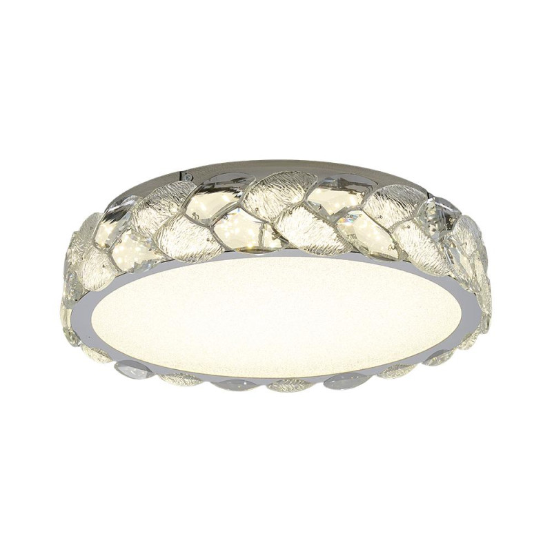 LUXERA LARUNA LED/32W,4000K,CHROME,CEILING D400