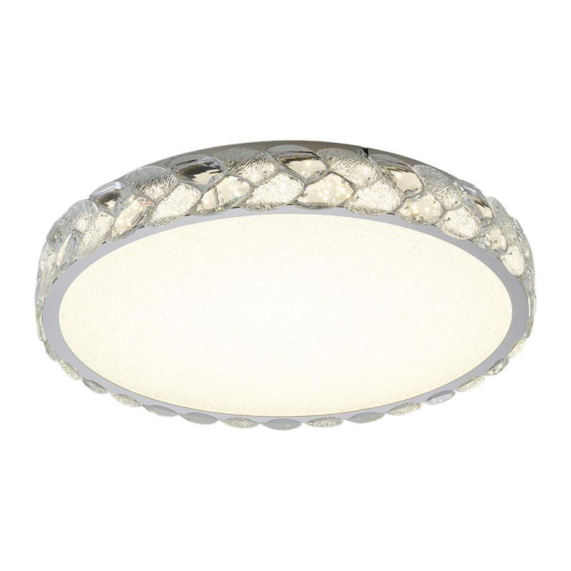 LUXERA LARUNA LED/43W,4000K,CHROME,CEILING D600