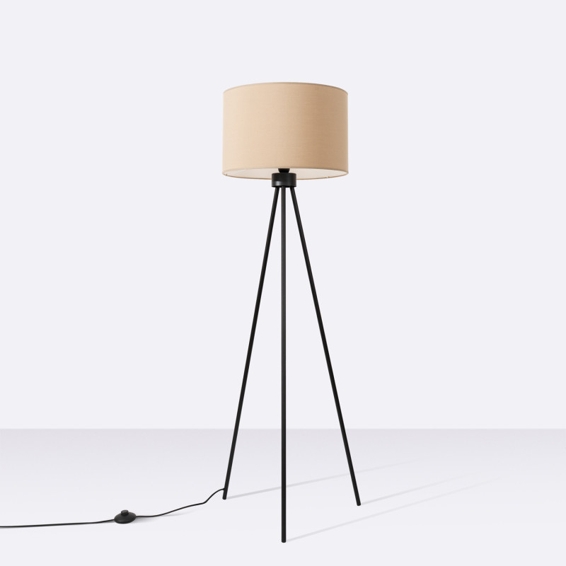 Sollux Stojacia lampa NEVIA béžová