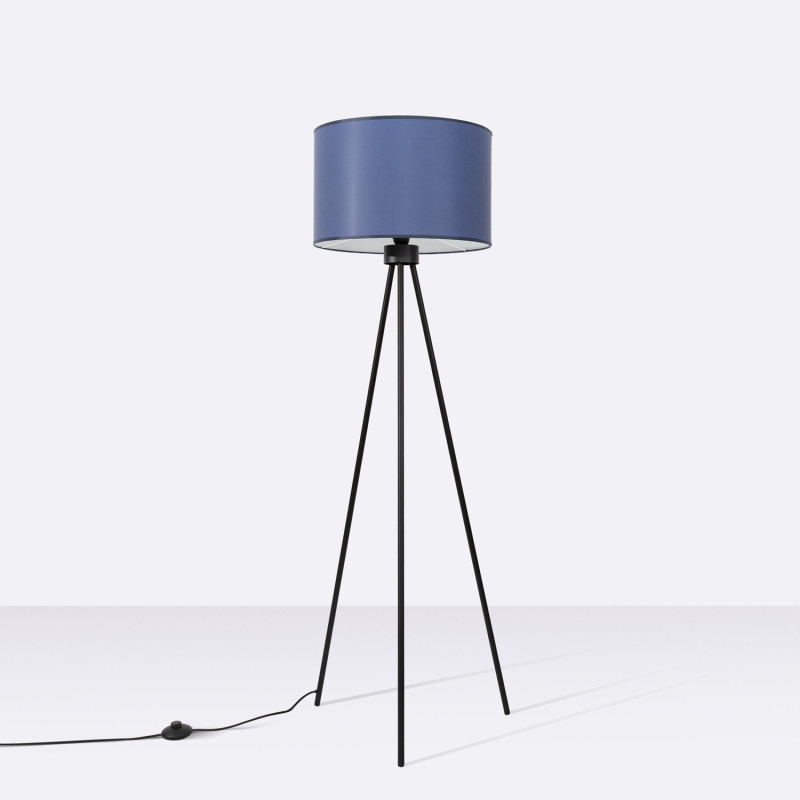 Sollux Stojacia lampa NEVIA navy