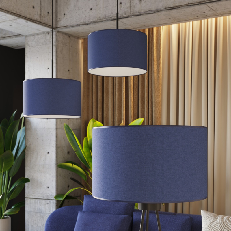 Sollux Stojacia lampa NEVIA navy