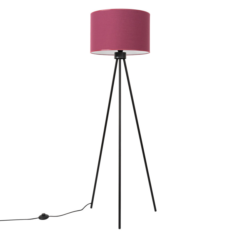 Sollux Stojacia lampa NEVIA bordová