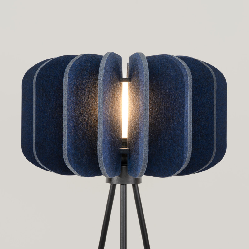 Sollux Stojacia lampa MULA 45 navy