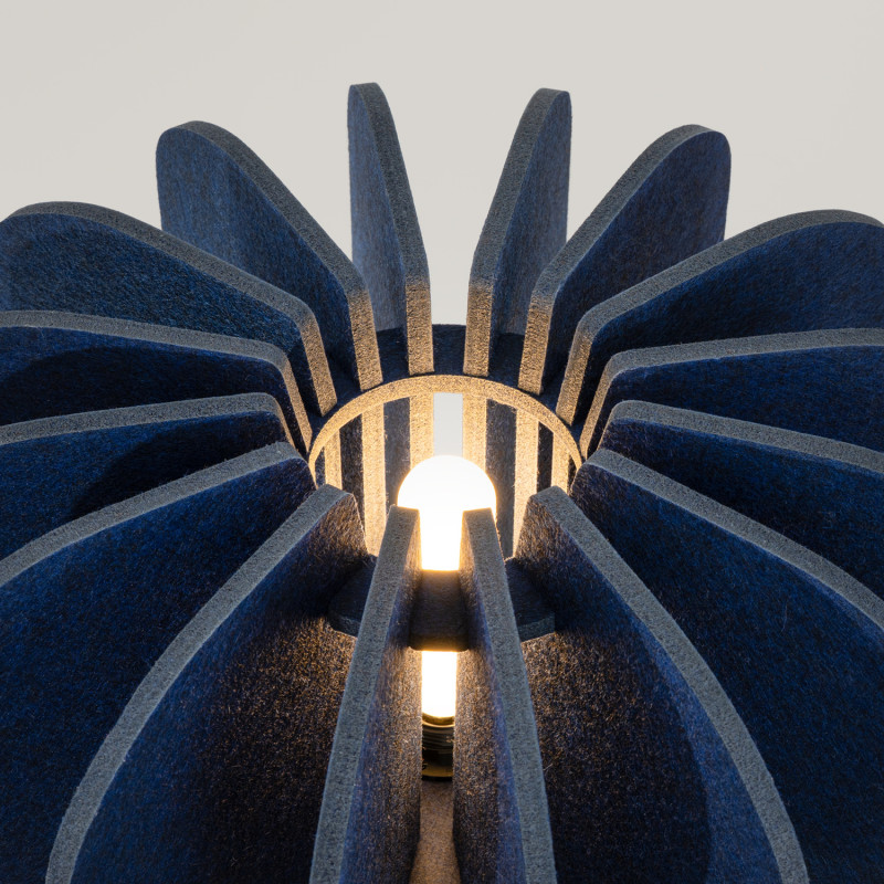 Sollux Stojacia lampa MULA 45 navy
