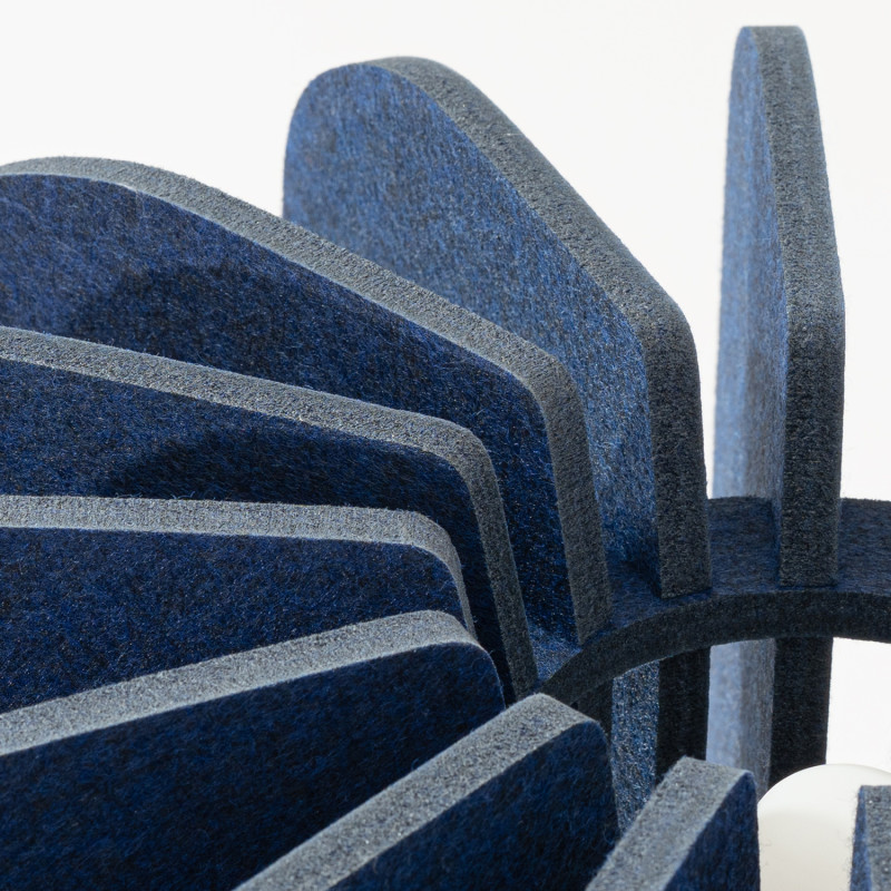 Sollux Stojacia lampa MULA 45 navy