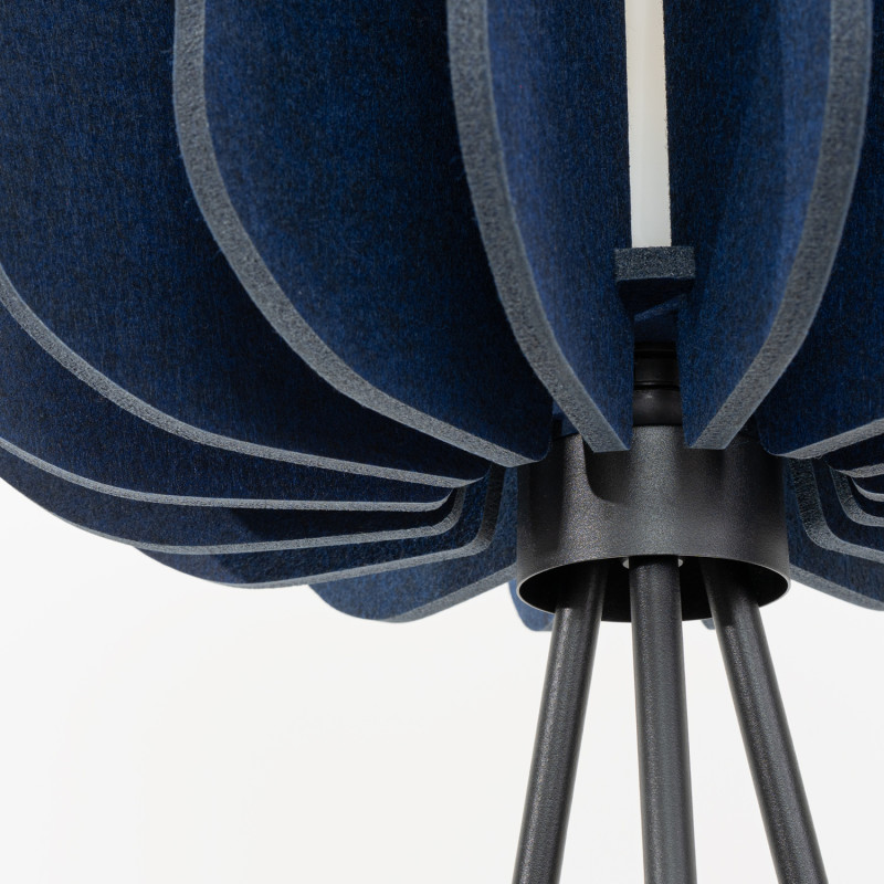Sollux Stojacia lampa MULA 45 navy
