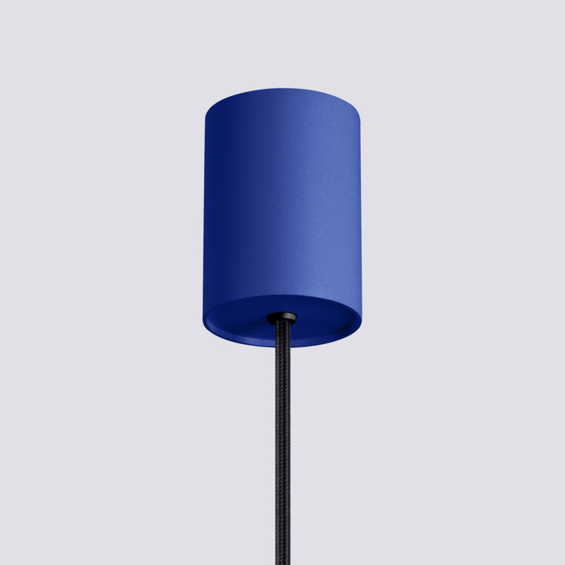 Sollux Závesné svietidlo ESTRIA 1 biela/ultramarínová