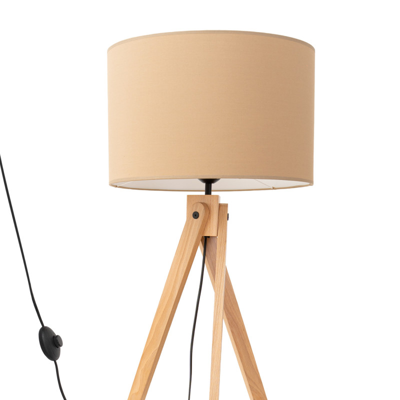 Sollux Stojacia lampa NATT béžová