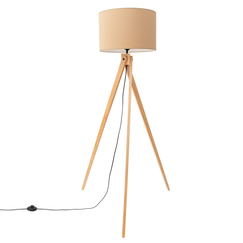 Sollux Stojacia lampa NATT béžová