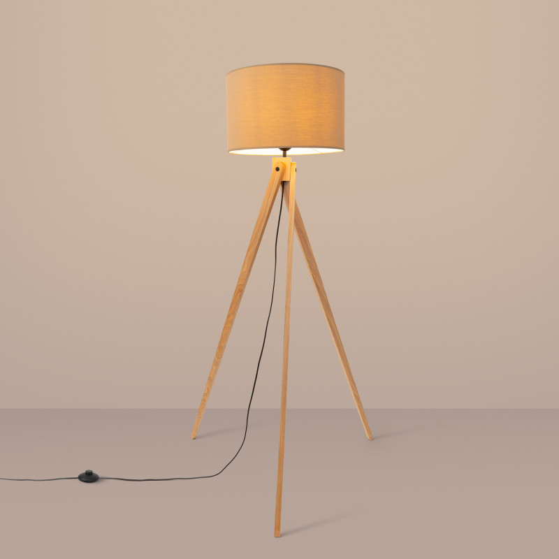 Sollux Stojacia lampa NATT béžová
