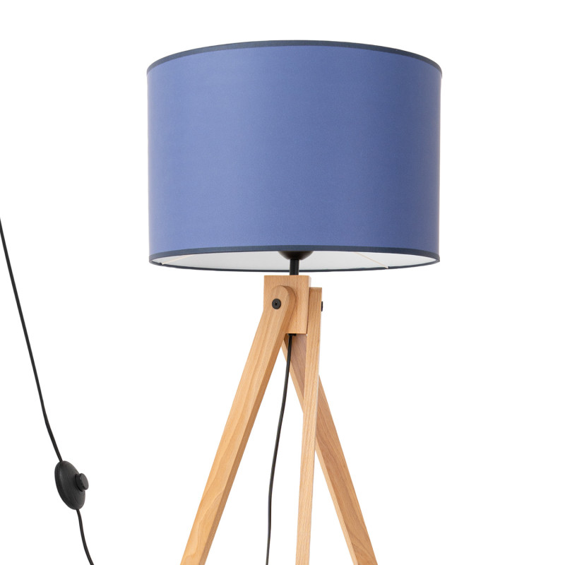 Sollux Stojacia lampa NATT navy