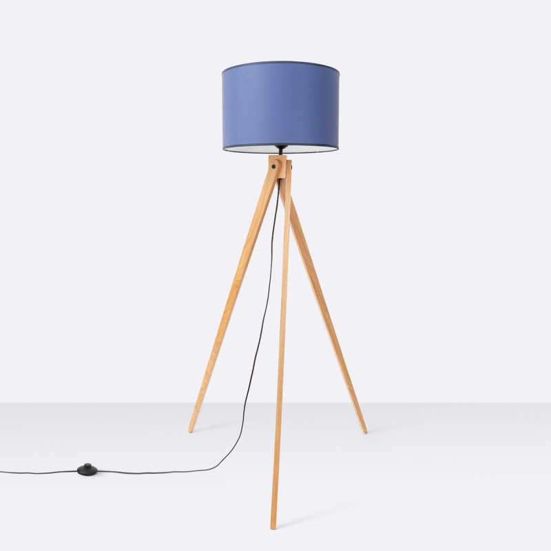 Sollux Stojacia lampa NATT navy