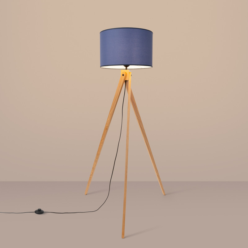 Sollux Stojacia lampa NATT navy