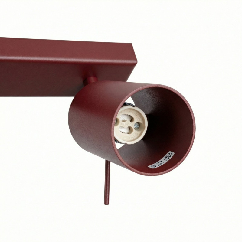 Sollux Stropné svietidlo RING 6L bordové