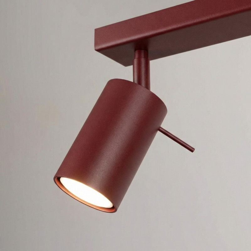 Sollux Stropné svietidlo RING 6L bordové