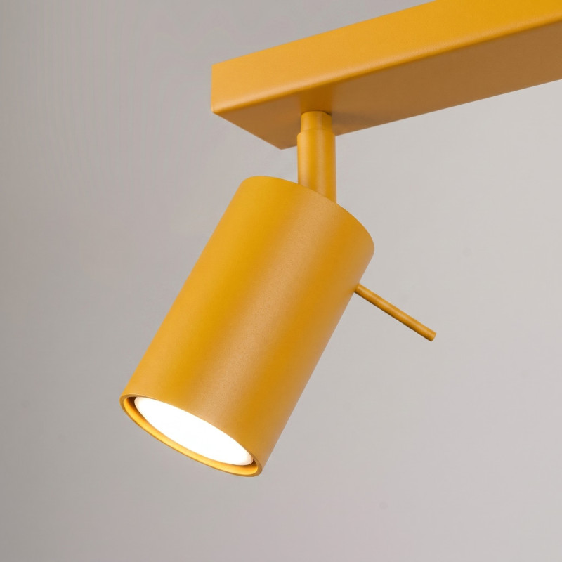 Sollux Stropné svietidlo RING 3L žlté