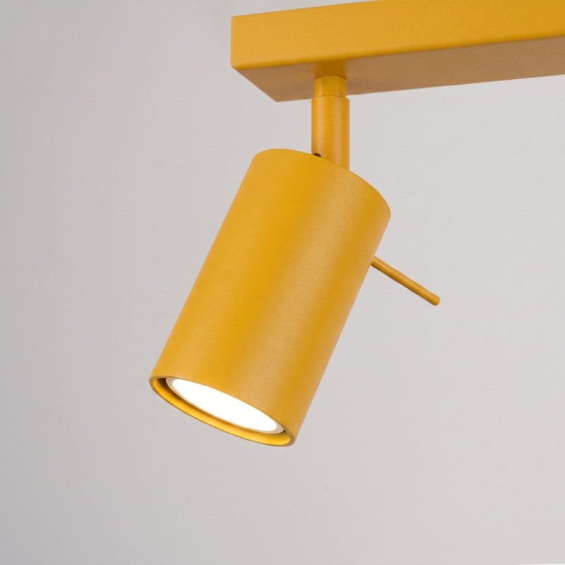 Sollux Stropné svietidlo RING 4L žlté