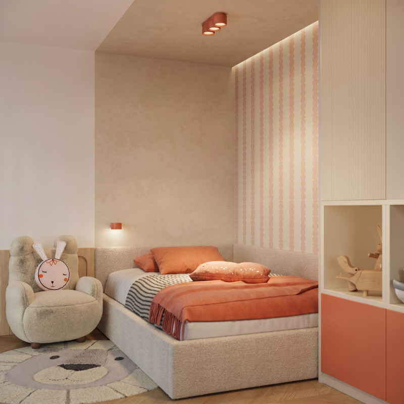 Sollux Stropné svietidlo MODO 3 červený okr Gx53